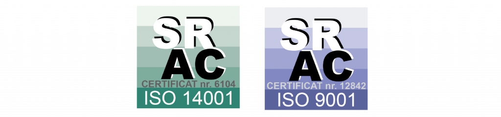 logos ISO 14001 ISO 9001 CALIP Romania